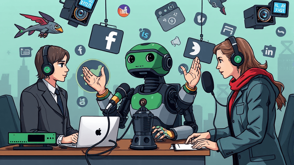 Podcasting in the AI Age: Agents as Hosts