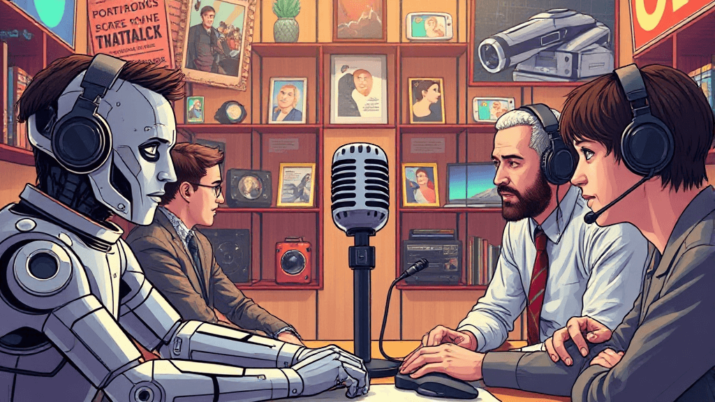The Future of Podcasting: AI Host and Guests